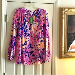 NEW Lilly Pulitzer Elsa Top, XL